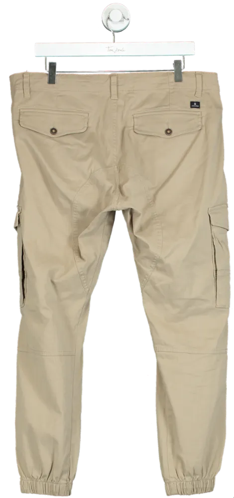 Jack & Jones Beige Cargo Pants W34