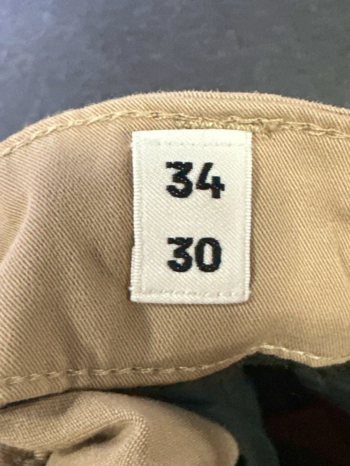 Jack & Jones Beige Cargo Pants W34